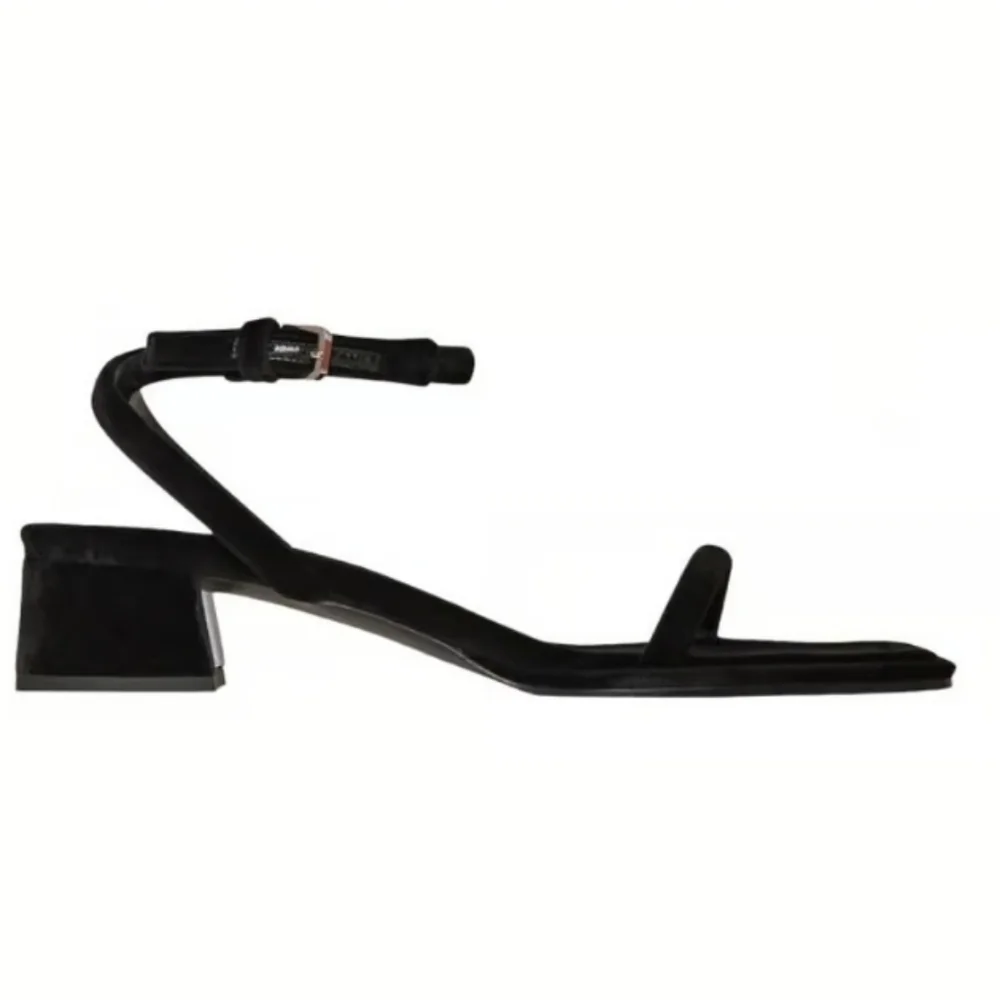 The Row Black Strappy Heels - Picture 2 of 6